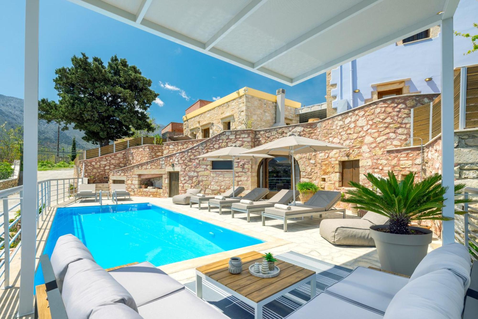 Dream View Villa Kastellos Exterior photo