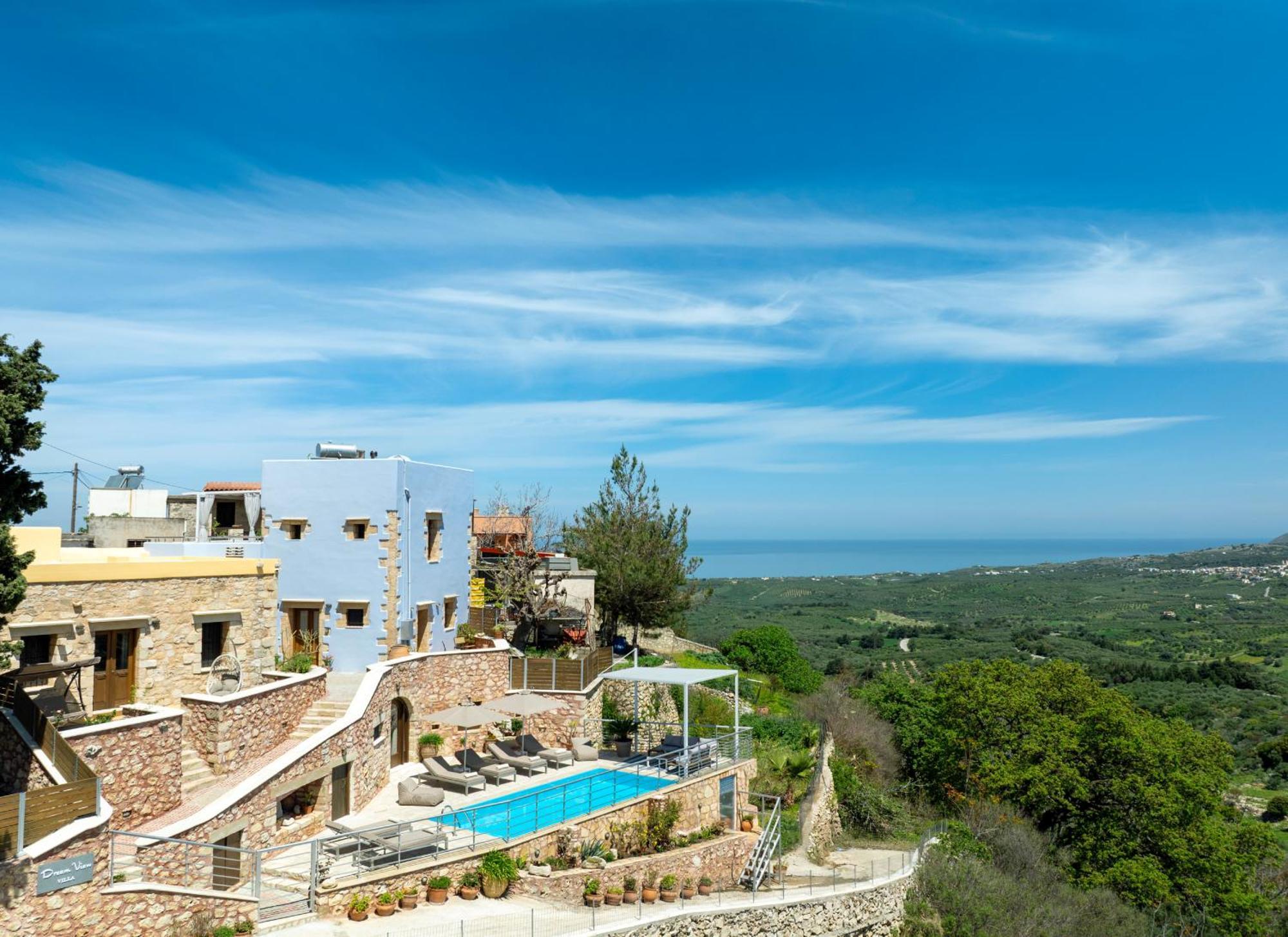 Dream View Villa Kastellos Exterior photo