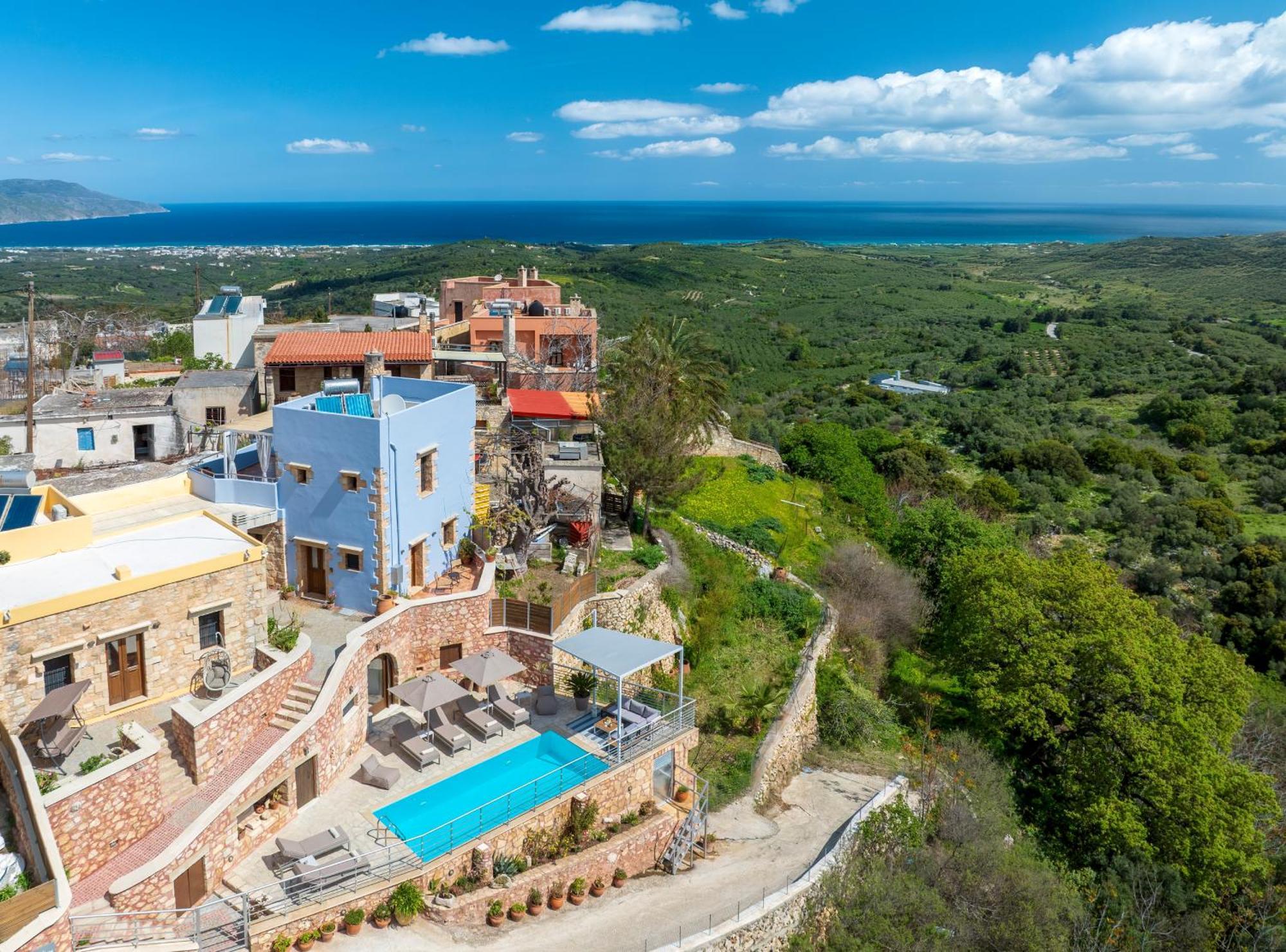 Dream View Villa Kastellos Exterior photo