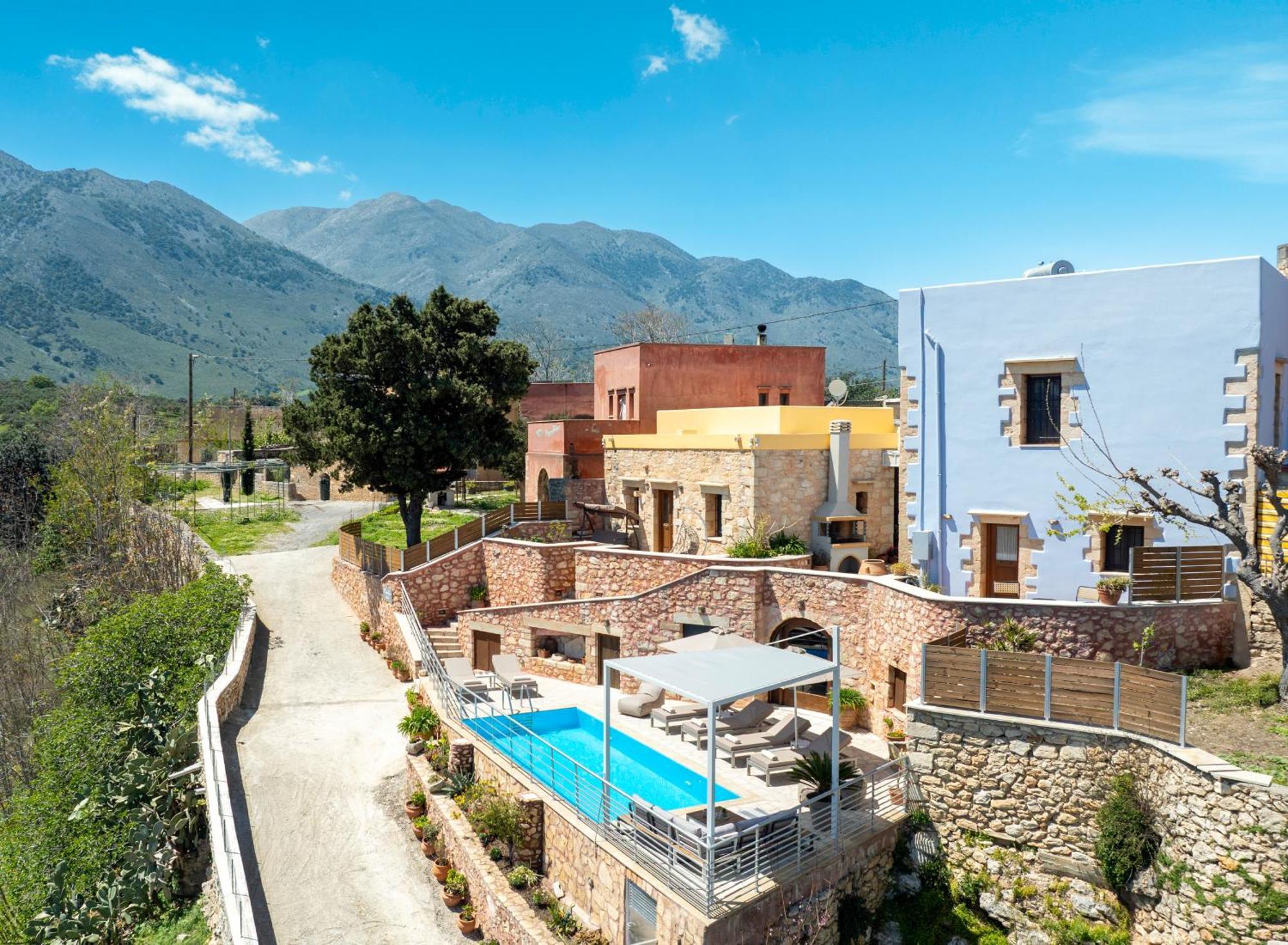 Dream View Villa Kastellos Exterior photo